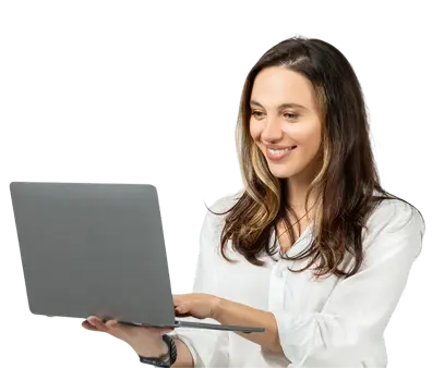 Girl with Laptop